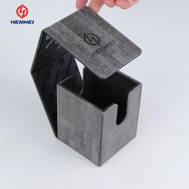 Leather Card Storage Box